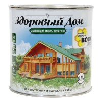 Деревозащита Лакра Здоровый дом 2в1, тик, 0,7кг