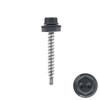 Саморез ГРАФИТ 4,8*35мм. сверло DAXMER RAL 7024, шт (250шт)