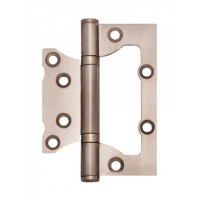 Петля накладная "бабочка" никель матовый 100*75-B2-Steel-NIS Apecs