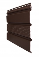 Софит T4 3000мм (АСА) Grand Line частично перфорированный темный дуб (22шт)