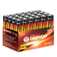 Элемент питания мизинч. AAA LR03/286 Daewoo Energy (блистер 32шт, цена за 1шт)
