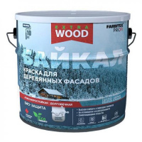 Краска ВДК Фарбитекс Профи WOOD БАЙКАЛ Сибирский кедр для деревянных фасадов, 0,75 л