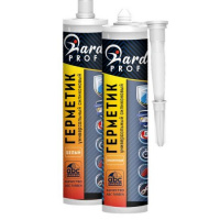 Герметик HARDY Фарбитекс силиконовый универсальный прозрачный, 280 мл.(12шт)