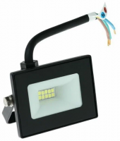 Прожектор св/д 10W черный IP65 6500K Smartbuy