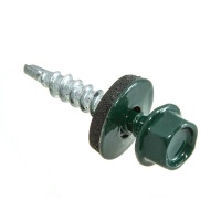 Саморез ЗЕЛЕНЫЙ МОХ 4,8*29мм, сверло, DAXMER, RAL 6005, (250шт/уп)