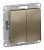 Выключатель 2-кл, 10АХ, мех-зм, Шампань Atlasdesign