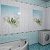 Крокус Лазурь узор НОВИТА ПВХ 2700*250*9мм (12 шт)