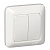 Выключатель Прима 10А, 2 кл., бел., внутр.