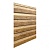 Сайдинг L брус 15*240/264 (ECOSTEEL T-01-Золотой дуб -0,5мм)