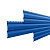 Сайдинг "Евро доска" 250/214 0,45мм Сигнально-синий RAL 5005