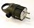 Вилка угловая с кольцом каучук 2P+PE 1х16А 220-24V IP44 1102 NE-AD
