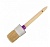 Кисть круглая DECOR №16 светлая щетина 50*50, деревянная ручка
