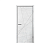 LINE01 Полотно дверное 800*2000 ПВХ Бетон светлый