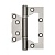 Петля накладная "бабочка" хром 100*75*2,5-B2-Steel-CR Avers