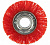 Щетка  дисковая для УШМ  ЗУБР ПРОФЕССИОНАЛ 125*22 мм нейлоновая проволка абразив.